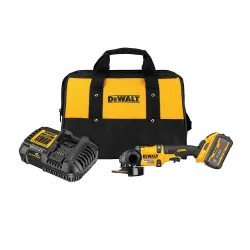 Click here to see  DCG418X1 DeWALT DCG418X1 60V Cordless Grinder Kit With Kickback Break Kit -  4.5
