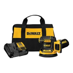 Click here to see  DCW210D1 DeWALT DCW210D1 20V Orbital Sander, Brushless, Cordless - 5