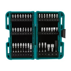 Click here to see Makita E-01650 Makita 45-Pcs. Impact Bit Set, Steel Mix - E-01650 