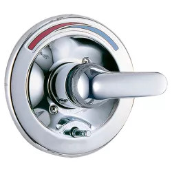Click here to see Delta T13391 Delta Commercial T13391 Trim For Push Button Diverter Valve With Lever Handle
