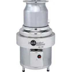Click here to see   InSinkErator SS-1000-10 10 HP Food Service Garbage Disposal, 208-230/460V - 3 PH