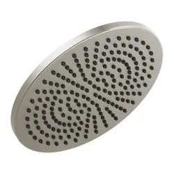 Click here to see Delta 52158-SS-PR25 Delta 52158-SS-PR25  Single-Setting Raincan Shower Head - Lumicoat Stainless