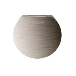Click here to see Mr. Steam 103937BN Mr Steam Aroma Designer Round 3 in. Steam Head in Brushed Nickel - 103937BN