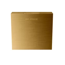 Click here to see Mr. Steam 104040RAW Mr Steam Aroma Designer Square 3 in. Steam Head in Custom Plating - 104040RAW