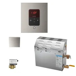Click here to see Mr. Steam 400C1ATSQBN Mr Steam MS400EC1 9kW Steam Generator with iTempo AutoFlush Square Package in Brushed Nickel - 400C1ATSQBN