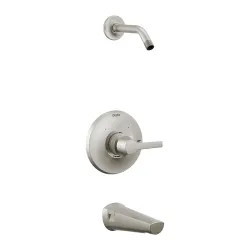 Click here to see Delta T14472-SS-PR-LHD Delta T14472-SS-PR-LHD Galeon Lumicoat Stainless Tub And Shower Trim