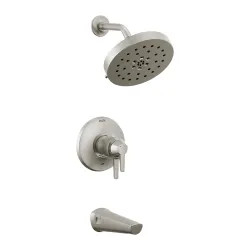 Click here to see Delta T17T471-SS-PR Delta T17T471-SS-PR Galeon Lumicoat Stainless Tub And Shower Trim