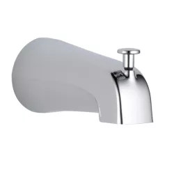 Click here to see Delta RP101727PC Delta Classic Chrome Wall-Mount Tub Spout with Pull-Up Diverter for T13422 Tub/Shower Trim - RP101727PC