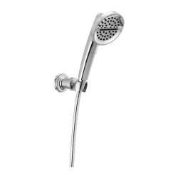 Click here to see Delta 55386-PR Delta Three-Setting Wall Mount Hand Shower, 1.75 GPM, Lumicoat Chrome - 55386-PR