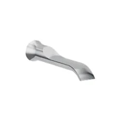Click here to see Moen TFS3836 Moen Doux Wall Mounted Chrome Non-Diverter Tub Spout, 1/2-inch Connection Size, M-PACT Valve System - TFS3836