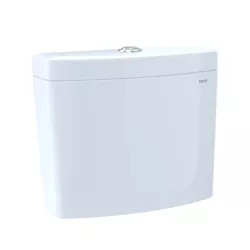 Click here to see Toto ST446EMNA#01 TOTO Aquia IV Toilet Tank Only, Dual-Flush, Auto-Flush Ready, Cotton White -  ST446EMNA#01