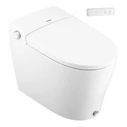 Click here to see Moen ET2200 Moen 5-Series eToilet Smart Toilet with Bidet Seat, Auto Open, Foot Sensor, Elongated, UV Clean, White - ET2200