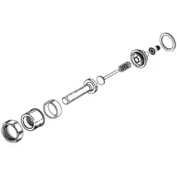 Click here to see Sloan 307100 Sloan G-143-A Flushometer Handle Assembly (0307100)