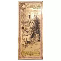Click here to see   Goldback 50 Bill - Utah, Libertas - 1/20th Troy Oz .9999 Gold-Minted Note
