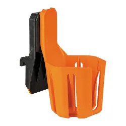 Click here to see Klein 54817MB Klein MODbox Orange/Dark Gray Cup Holder Rail Attachment, Hard Plastic  - 54817MB