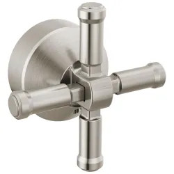 Click here to see Delta H594SS-PR Delta Broderick Cross Handle Kit for T4784-SSLHP-FL Free Standing Tub Filler, ADA, Lumicoat Stainless - H594SS-PR