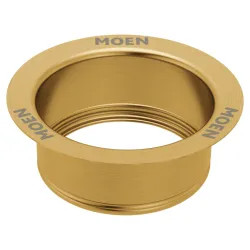Click here to see Moen 1017BG Moen Kitchen Sink Disposal Flange, Brushed Gold - 1017BG