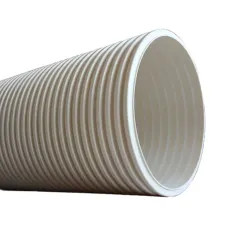 Click here to see   30” Double Wall Corrugated Pipe, Plain End, HDPE, White - 5’ Length 