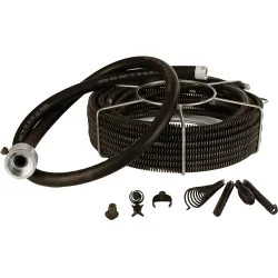 Click here to see Ridgid 59365 Ridgid 59365 Model A-30 Cable Kit, 45' of C-8 Cable, Cutters, and Accessories