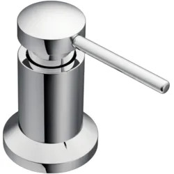 Click here to see Moen 3942 Moen 18oz Refillable Liquid Soap Dispenser, Chrome - 3942
