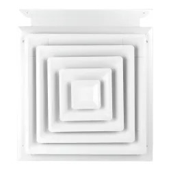 Click here to see Shoemaker 425-20X20 Shoemaker 425-20X20 Step-Down Ceiling Diffuser with Slide-In Damper 