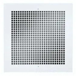 Click here to see Broan MG1 Broan-NuTone Metal Grille Kit For 100/150/200/250/300 CFM Ceiling Mount Models, White - MG1