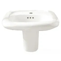 Click here to see American Standard 0955.123EC.020 American Standard 0955.123EC.020 Murro Wall Mounted Sink - White, One Hole, Extra Right-Hand Hole