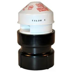 Click here to see   Oatey 39018 Sure-Vent 1.5 in. – 2 in. 160 Branch, 24 Stack DFU Air Admittance Valve w/ ABS Schedule 40 adapter