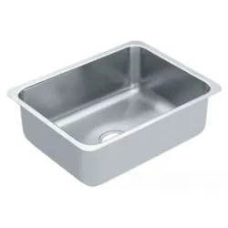 Click here to see Moen S22355 Moen S22355 Lancelot 16x21 Undermount Stainless Steel Single Bowl Sink