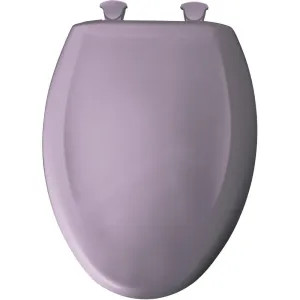 Bemis 1200SLOWT-019 Bemis 1200SLOWT-019 Easy Close Elongated Plastic Toilet Seat - Lilac
