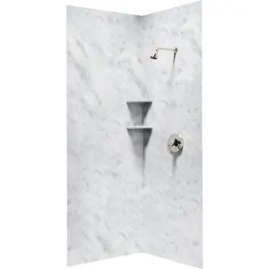 Swanstone MK9648NEO.131 Swanstone MK9648NEO-131  Neo Angle Tundra Shower Wall Kit