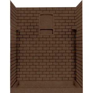 Swanstone STMK7248NEO.123 Swanstone STMK72-48NEO-123 Neo Angle Acorn Shower Wall Kit