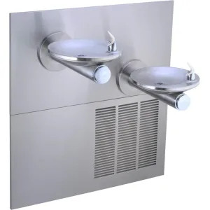 Elkay EZWS-ERPBM28K Elkay EZWS-ERPBM28K ezH2O Bottle Filler w/ Integral SwirlFlo Fountain - Refrigerated, Non-Filtered, Stainless