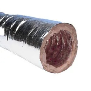 Quietflex Metalized Jacket Uninsulated Flexible Air Duct - 4