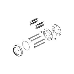 Delta RP64634 Delta RP64634 Wall-Mount Mounting Kit for Pot Filler - Chrome