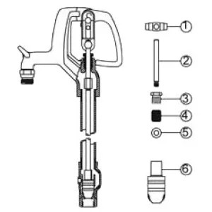 Woodford RK-X34 Woodford RK-X34 Blue Handle Repair Kit