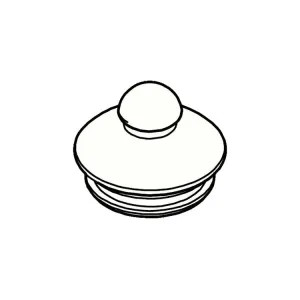 Pfister 941-093Y Pfister 941-093Y Marielle Replacement Metal Handle Cap, Tuscan Bronze