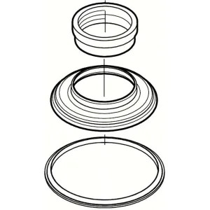 Pfister 960-048J Pfister 960-048J Catalina Trim Ring, Brushed Nickel