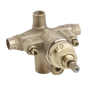 Symmons S-4001-X-BODY Symmons S-4001-X-BODY Temptrol Shower Rough-In Valve w/ Integral Volume Control, Stops, 1/2