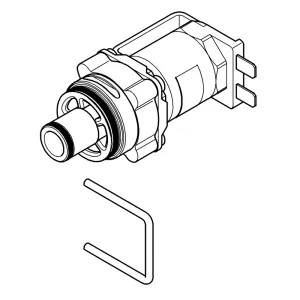 Grohe 42340000 GROHE 42340000 Universal  Solenoid Valve - StarLight Chrome