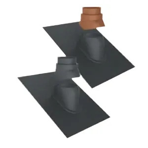 M&G DuraVent 2PPS-F12 DuraVent 2PPS-F12 PolyPro 2-Inch Steep Roof Flashing