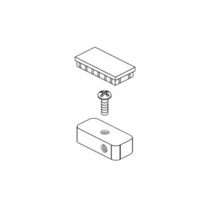 Delta RP72432CZ Delta End Cap, Screw, and Top Elbow - Champagne Bronze (RP72432CZ)