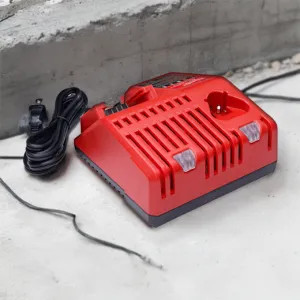 Milwaukee 48-59-1812 M18 M12 48-59-1812 Multi-Voltage Battery Charger, 3 Ah, 1 hr, 1 Battery