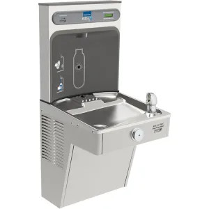 Elkay LVRCGRN8WSK Elkay LVRCGRN8WSK - EZH2O Bottle Filler w/ Single High Efficiency Vandal-Resistant Cooler - Filtered, 8 GPH, Stainless