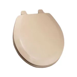 Jones Stephens C3B4R230 Jones Stephens C3B4R230 Fawn Beige Round Wood Toilet Seat