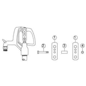 Woodford RK-WXL Woodford RK-WXL Steel Link Blue Handle Repair Kit