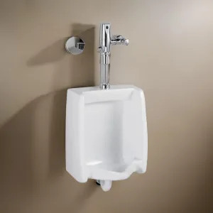 American Standard 6590.505.020 American Standard Washbrook High-Efficient Urinal System, 0.5 GPF, Selectronic Flush, White - 6590.505.020