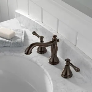 Delta 3597LF-RBMPU Delta Cassidy Hook Spout Venetian Bronze Lavatory Faucet for 6