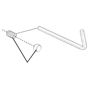 Delta RP73386 Delta Trinsic Button and Set Screw for T2759, T4759, T2758, and T4758 Roman Tub Trims - RP73386