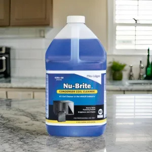 Nu Calgon 4291-08 Nu-Calgon Nu-Brite Condenser Coil Cleaner, 1 Gallon - 4291-08